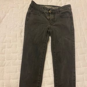 Black American Eagle Jegging